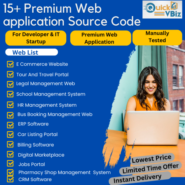 15+ Web Application Source Code & Documentation