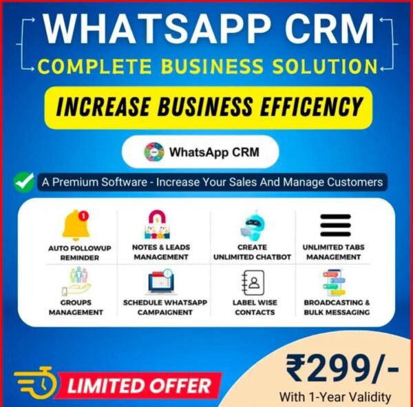 Whatsapp CRM Software