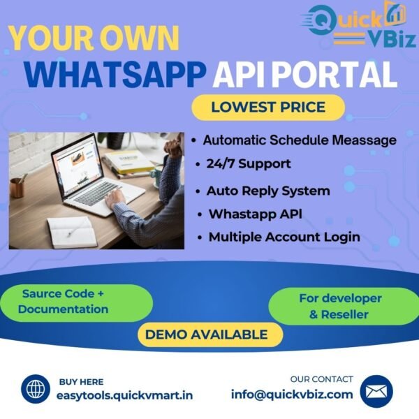 Whatsapp API Panel – Source Code With Admin Panel